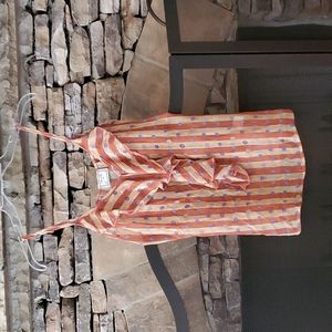 TRACIEL Sheer tank top